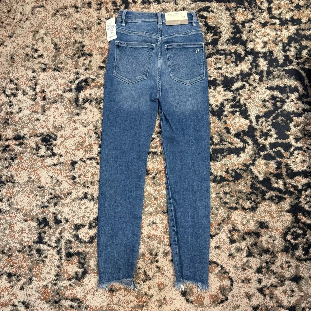 NWT DL1961 ‘Farrow’ Cropped High Rise Instasculpt Skinny Jeans in “Portage” 23